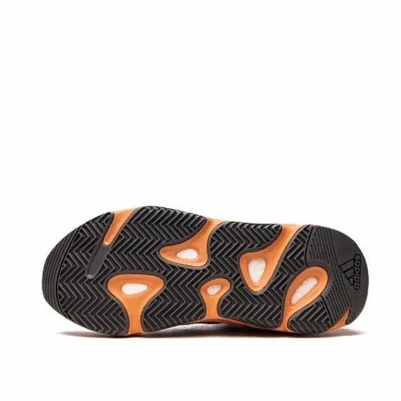 Like New Men’s Size 9 (Euro Sz 42.5) Yeezy Boost 700 Sneakers In Wash Orange - Picture 6 of 17